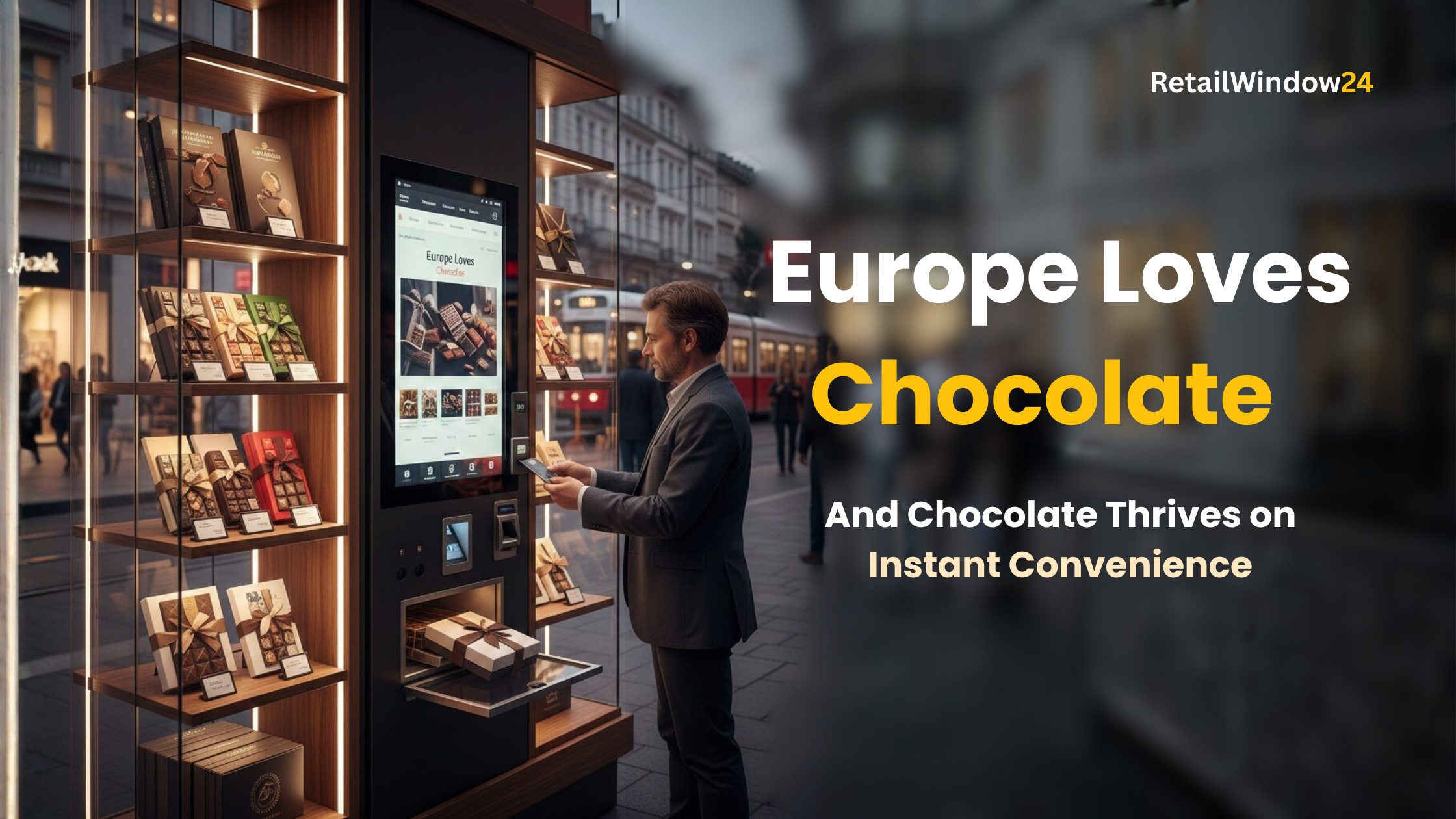 Europe Loves Chocolate — And Chocolate Thrives on Instant Convenience